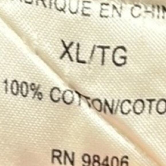 Theory Men’s Button Up Casual Shirt Long Sleeve Red Plaid Size XL Elevated Basic - Picture 8 of 10